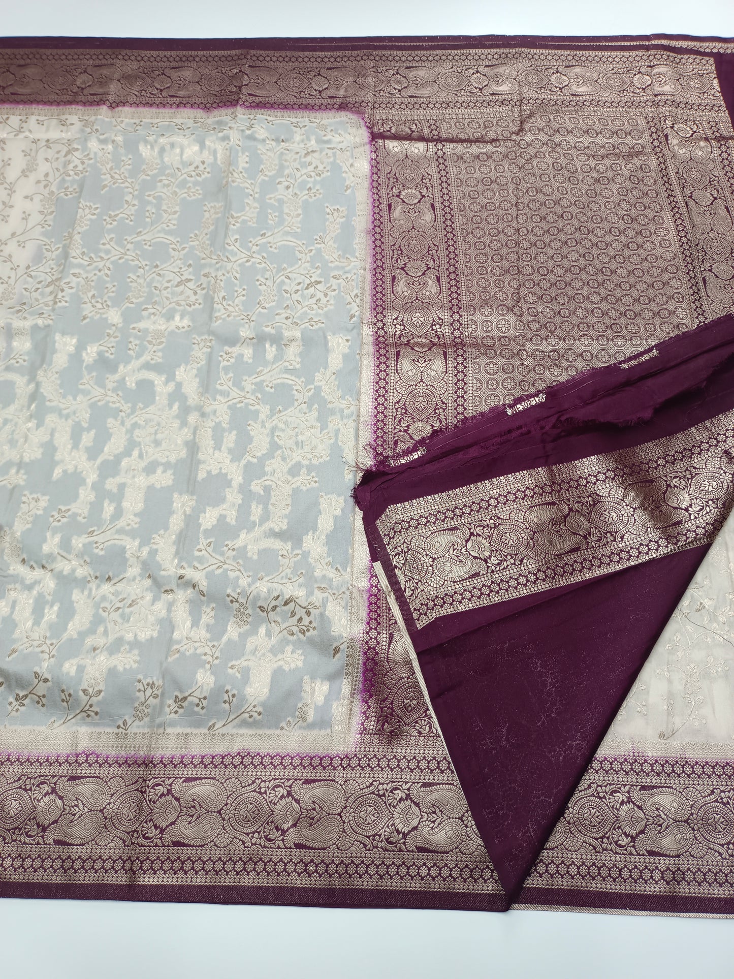 FANCY CHINON CREPE SAREE