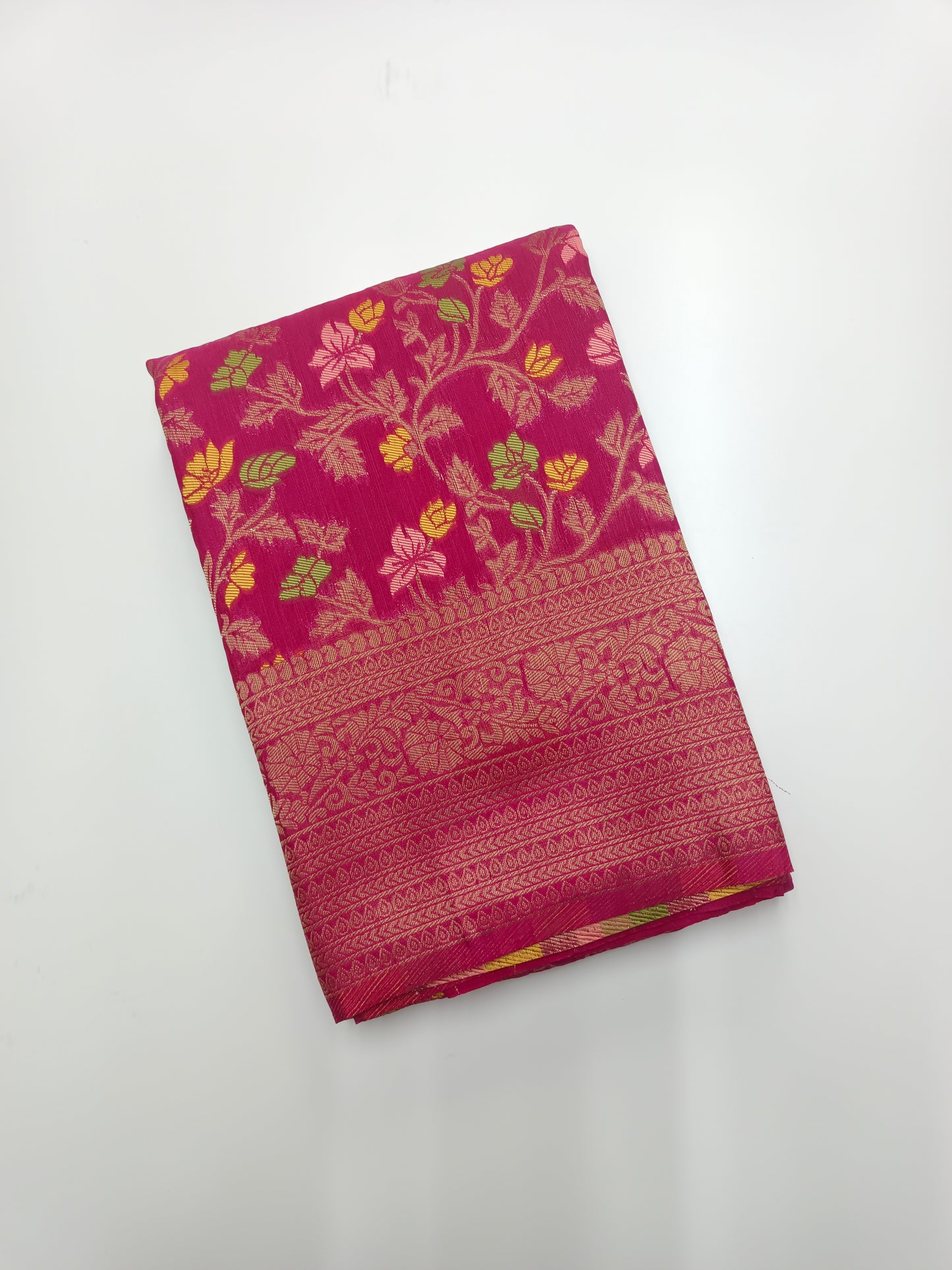 FANCY MEENA WORK SAREE