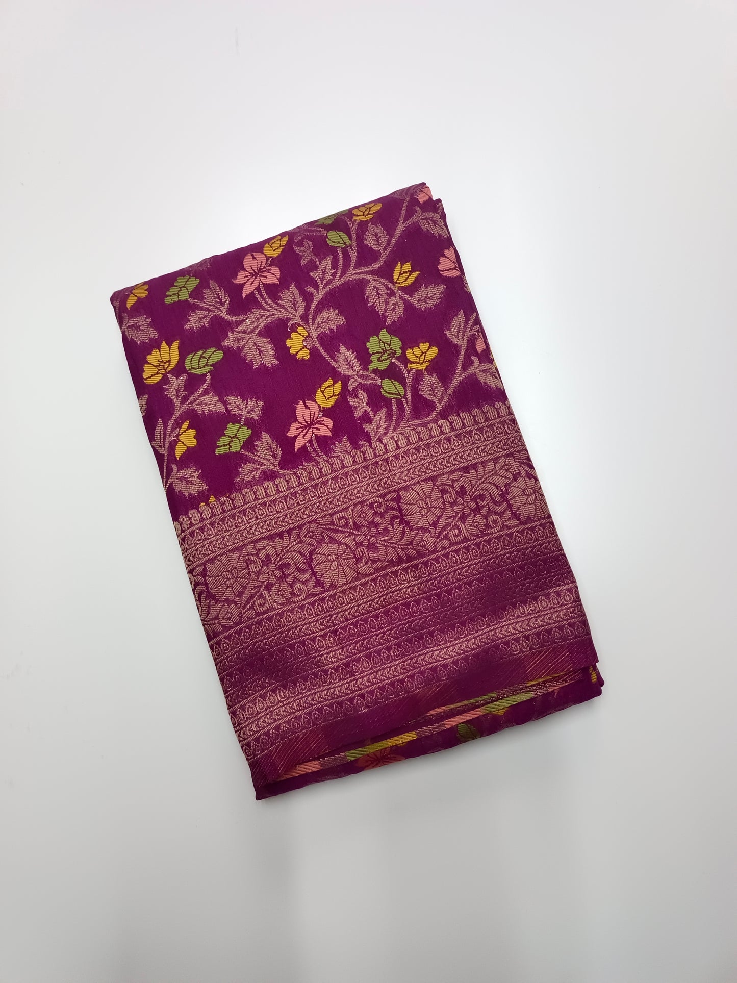 FANCY MEENA WORK SAREE
