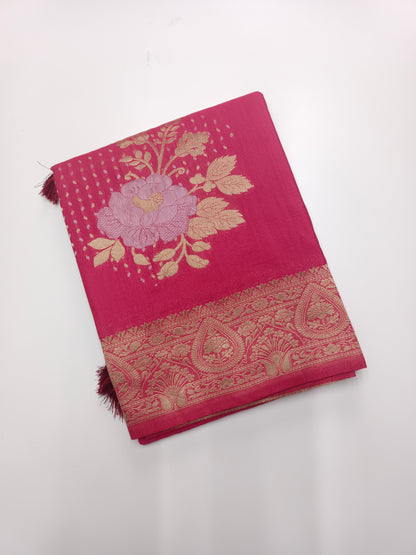 FANCY SOFT SILK SAREE