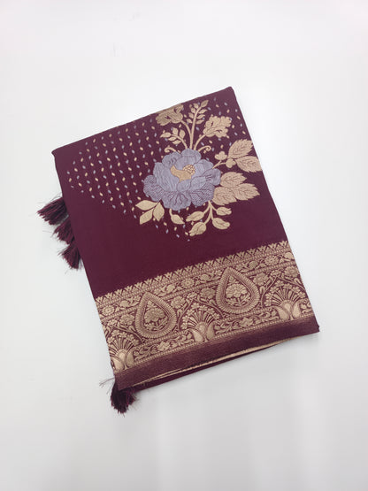 FANCY SOFT SILK SAREE