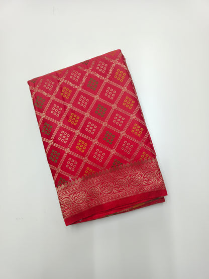 FANCY SATIN SILK SAREE