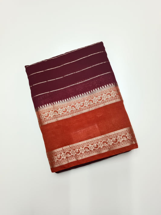 FANCY ASSAM SILK SAREE