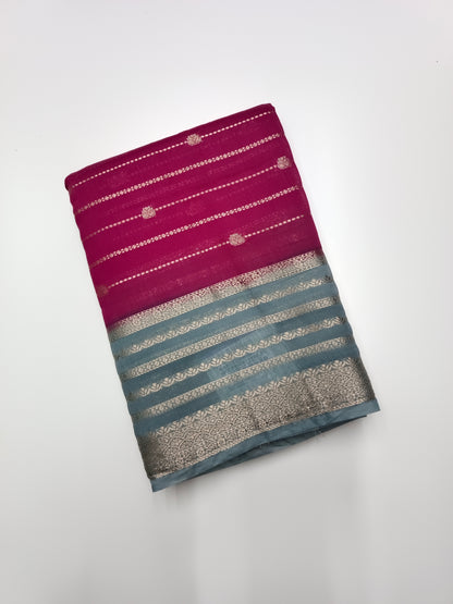 FANCY ASSAM SILK SAREE