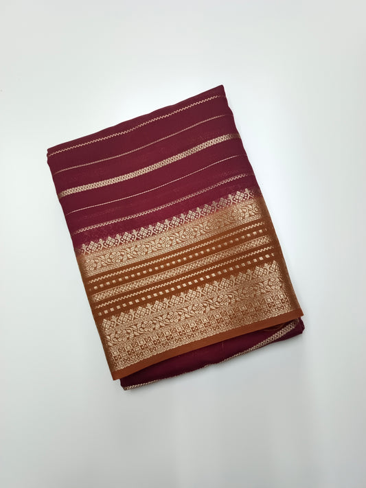 FANCY ASSAM SILK SAREE