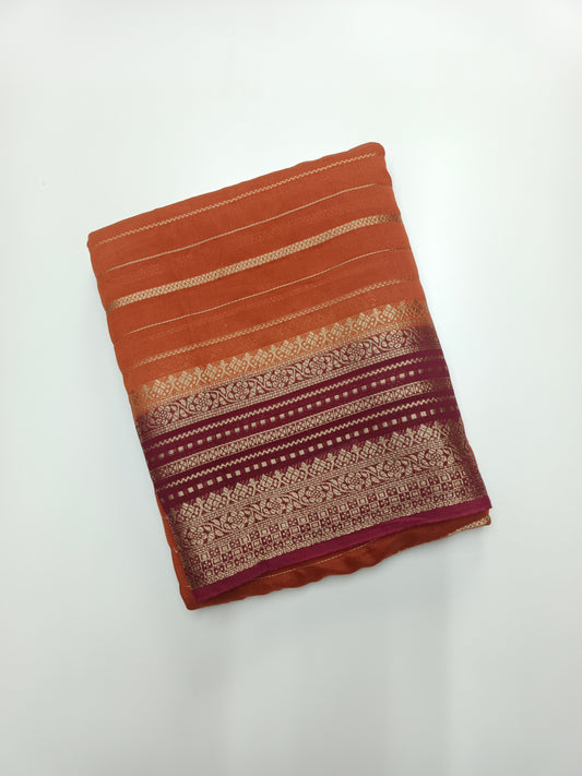 FANCY ASSAM SILK SAREE
