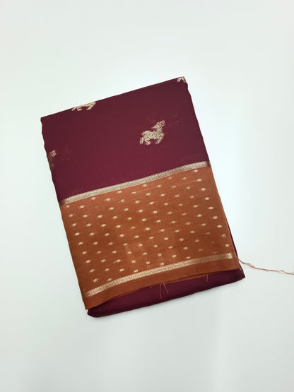 FANCY ASSAM SILK SAREE
