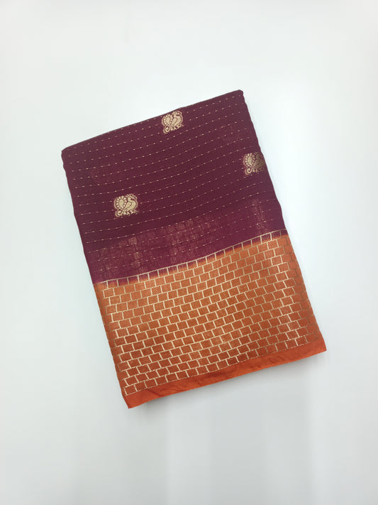 FANCY ASSAM SILK SAREE