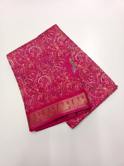 FANCY SUMMER DOLA SILK SAREE