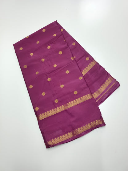 SEMI CREPE SILK SAREE