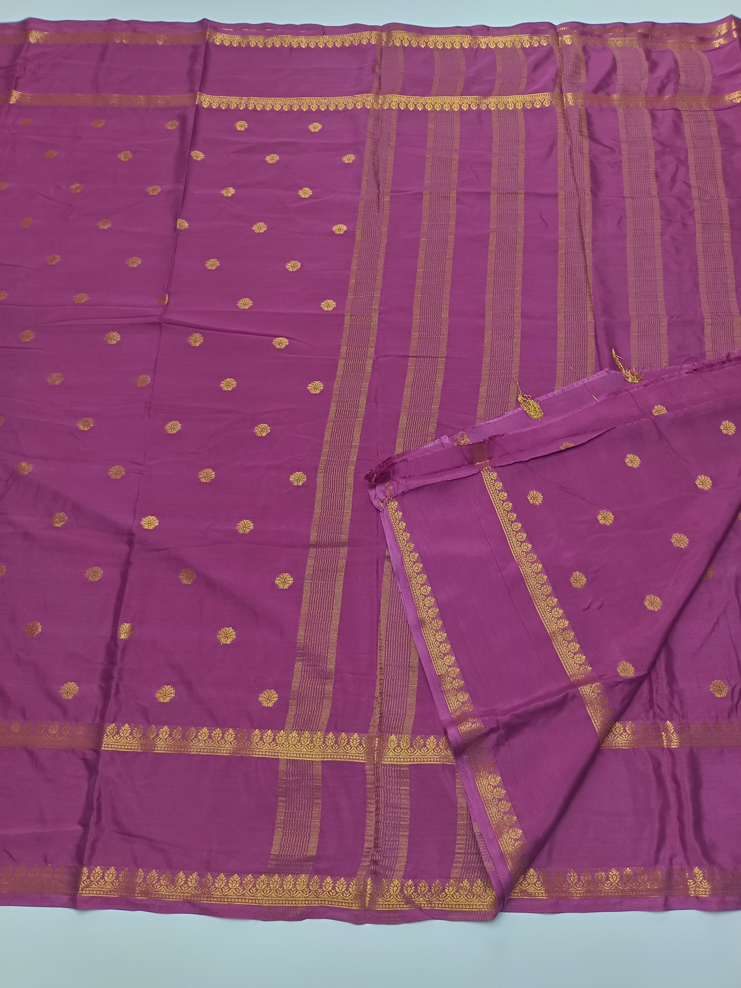 SEMI CREPE SILK SAREE
