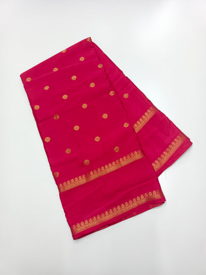 SEMI CREPE SILK SAREE