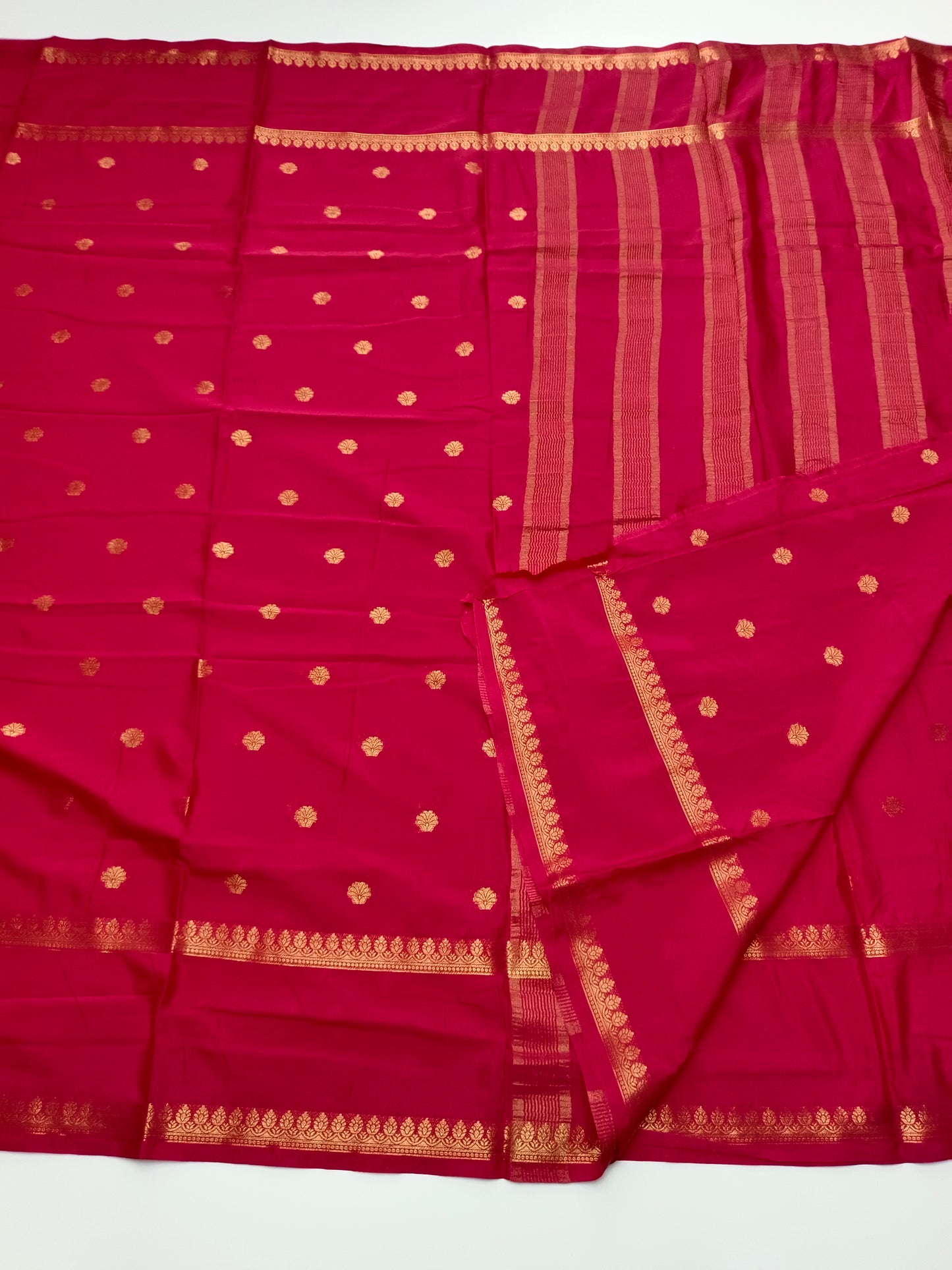 SEMI CREPE SILK SAREE