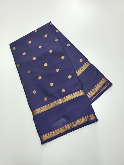 SEMI CREPE SILK SAREE