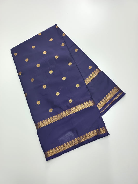 SEMI CREPE SILK SAREE