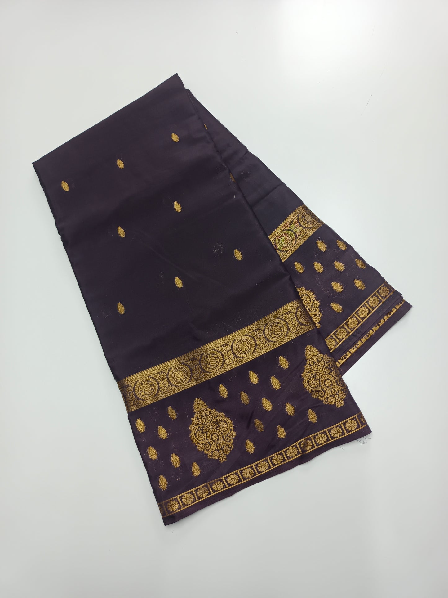 SEMI CREPE SILK SAREE