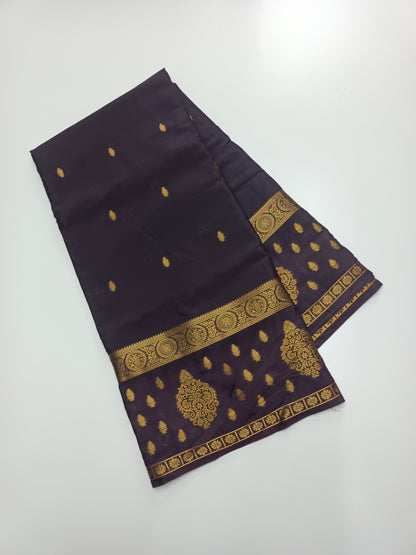 SEMI CREPE SILK SAREE