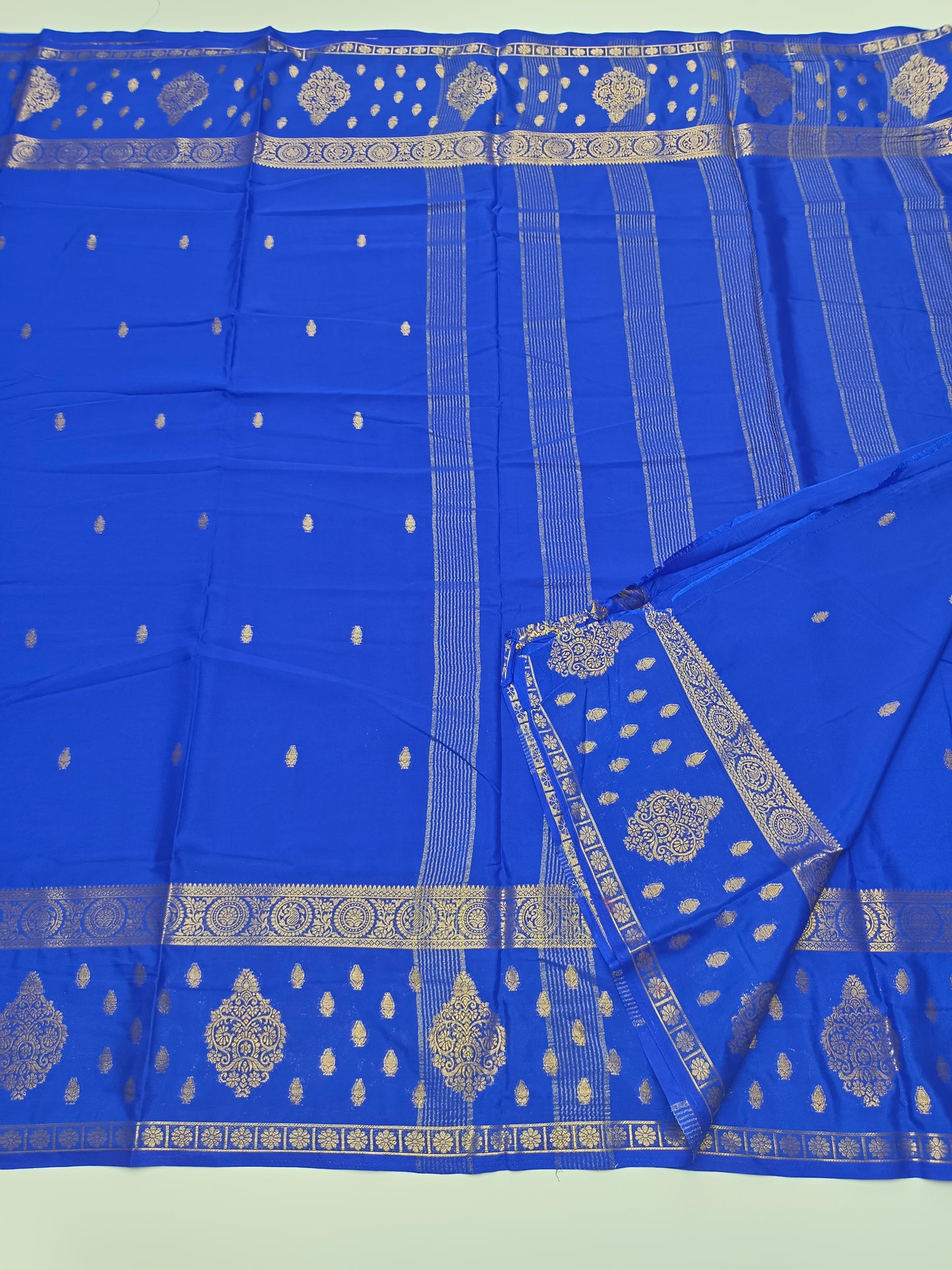 SEMI CREPE SILK SAREE