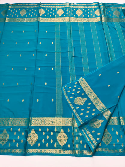 SEMI CREPE SILK SAREE