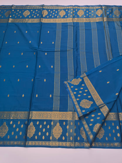 SEMI CREPE SILK SAREE