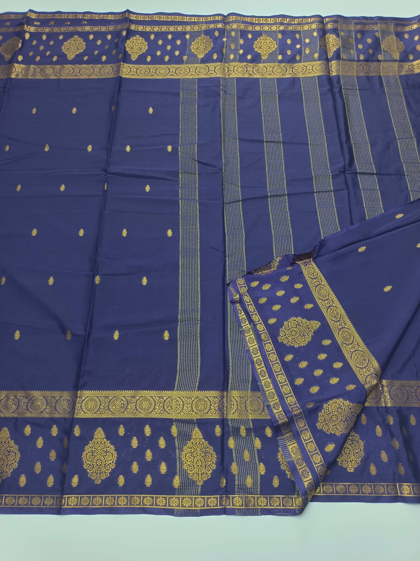 SEMI CREPE SILK SAREE