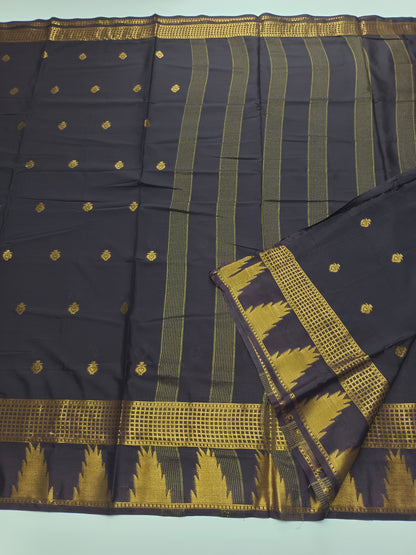 SEMI CREPE SILK SAREE
