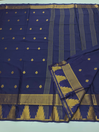SEMI CREPE SILK SAREE