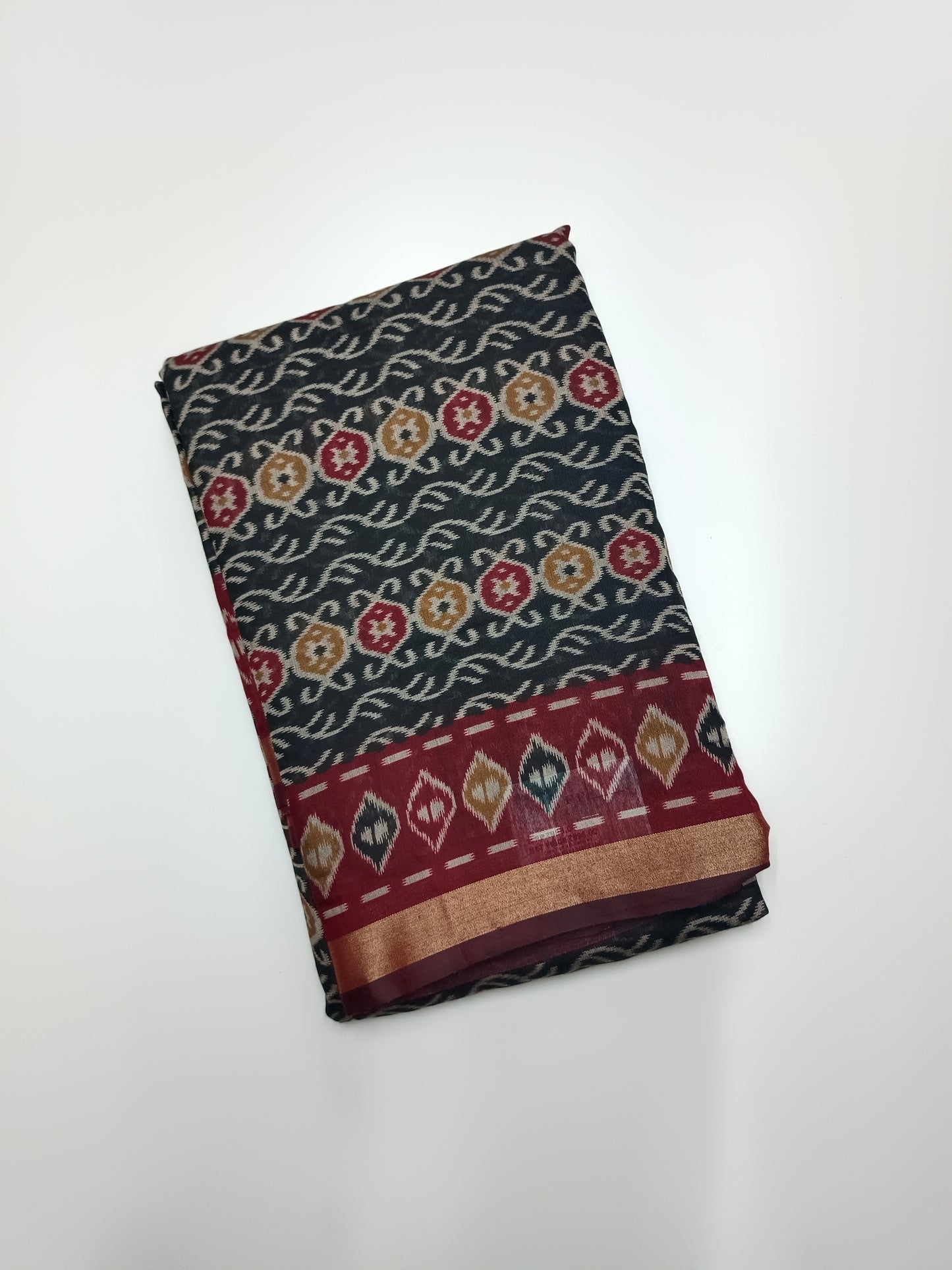 FANCY PRINTED COTTON SAREE