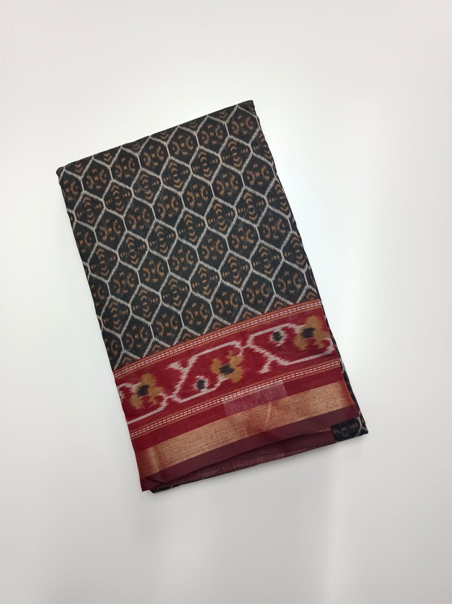 FANCY PRINTED COTTON SAREE
