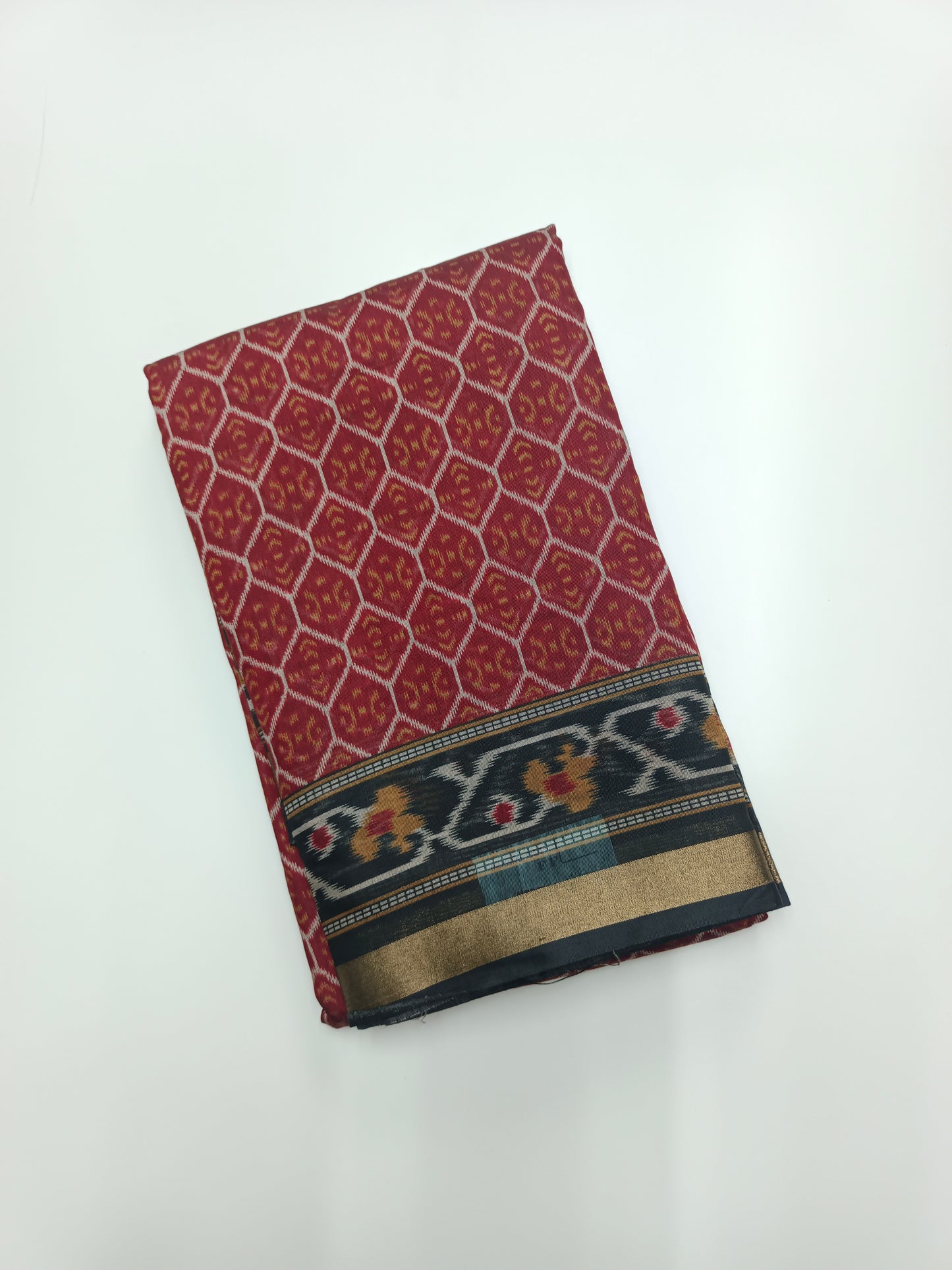 FANCY PRINTED COTTON SAREE