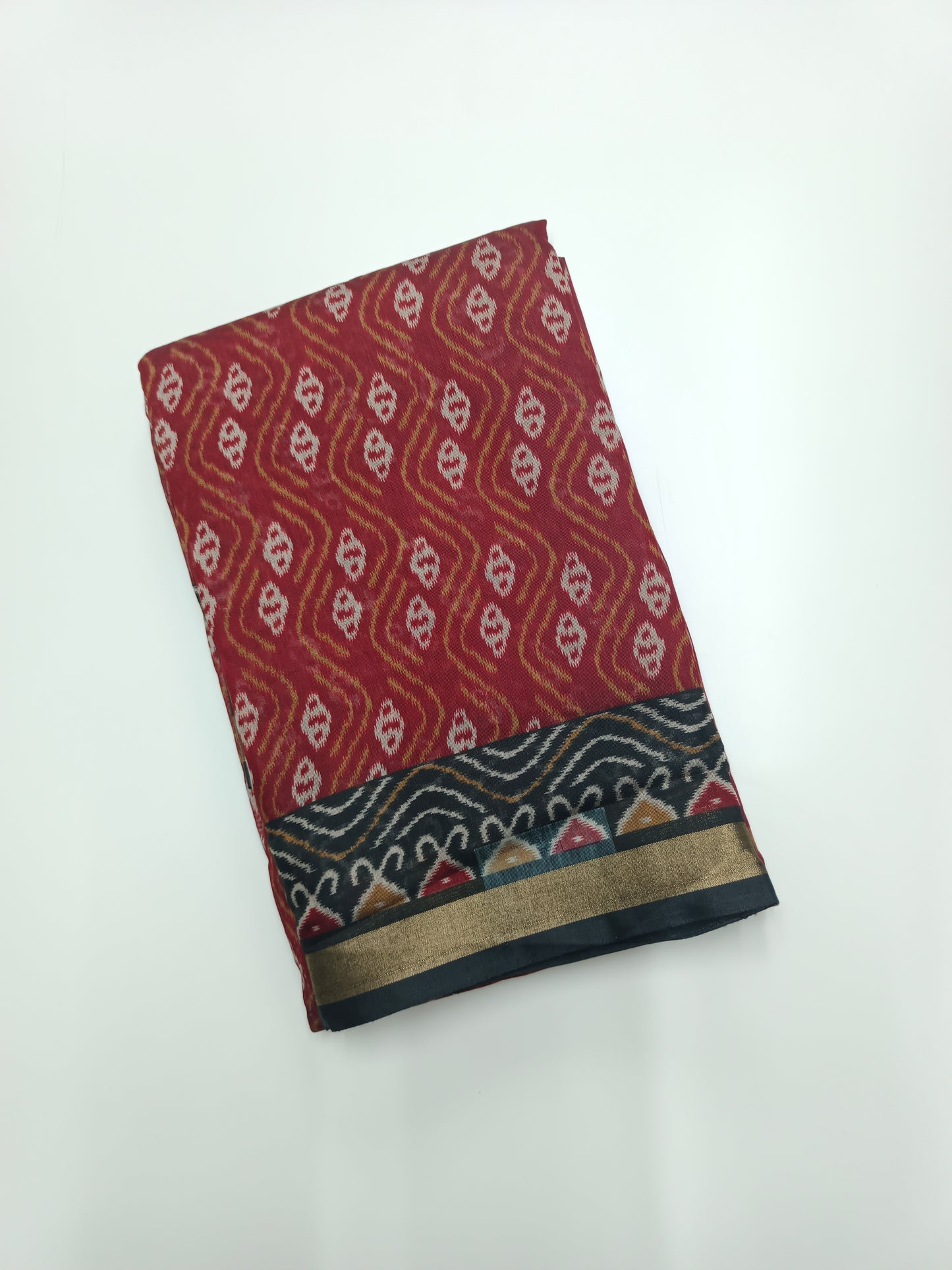 FANCY PRINTED COTTON SAREE