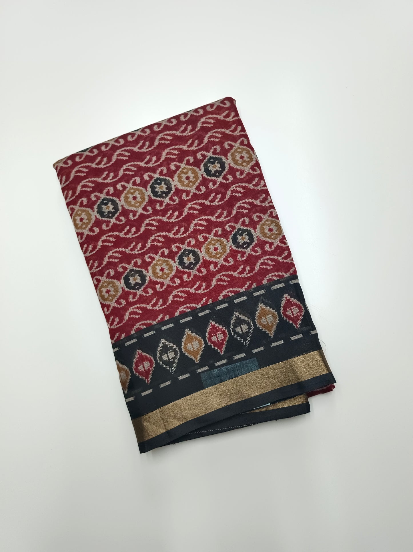 FANCY PRINTED COTTON SAREE