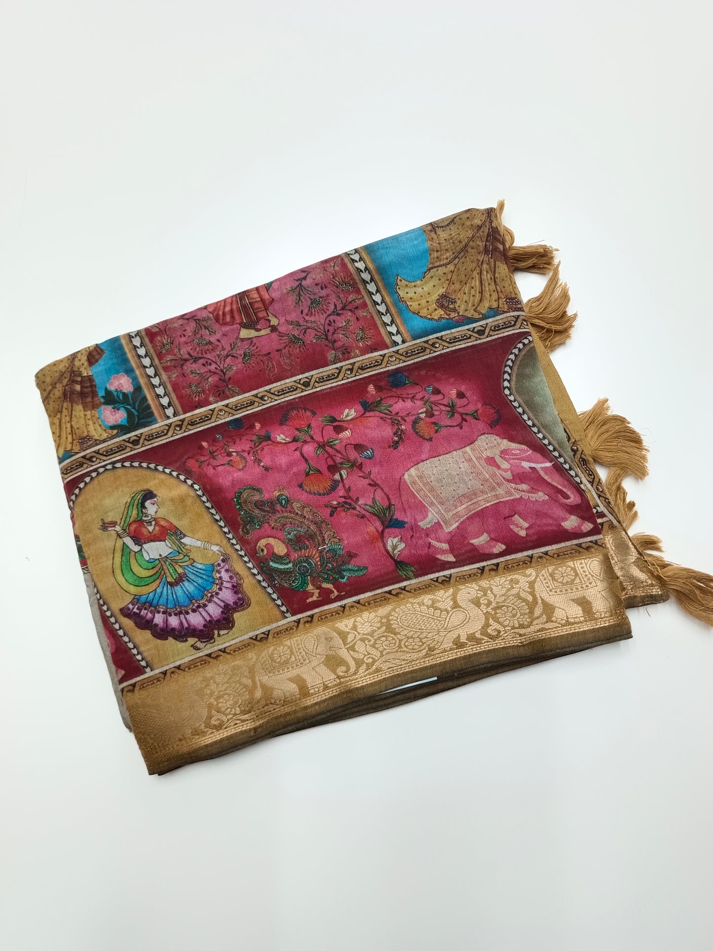 FANCY DOLA PRINTED SAREE