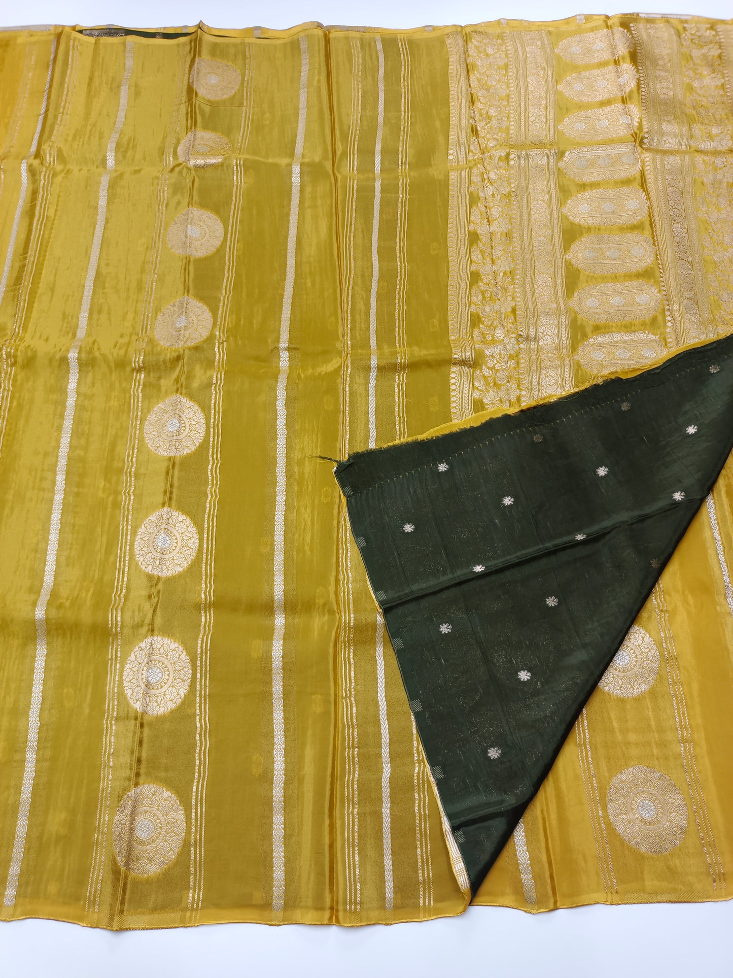 FANCY ORGANZA CREPE SILK SAREE