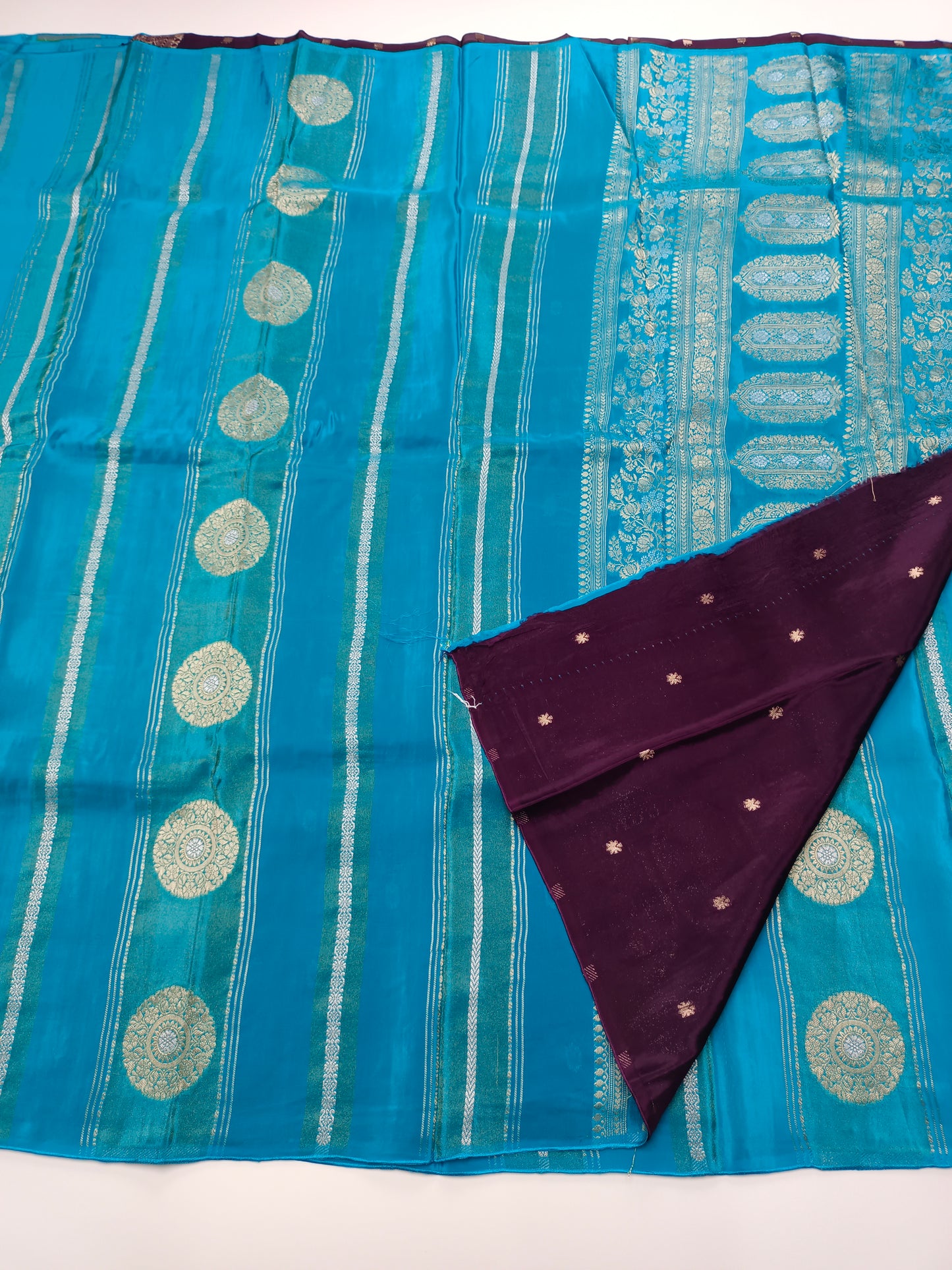 FANCY ORGANZA CREPE SILK SAREE