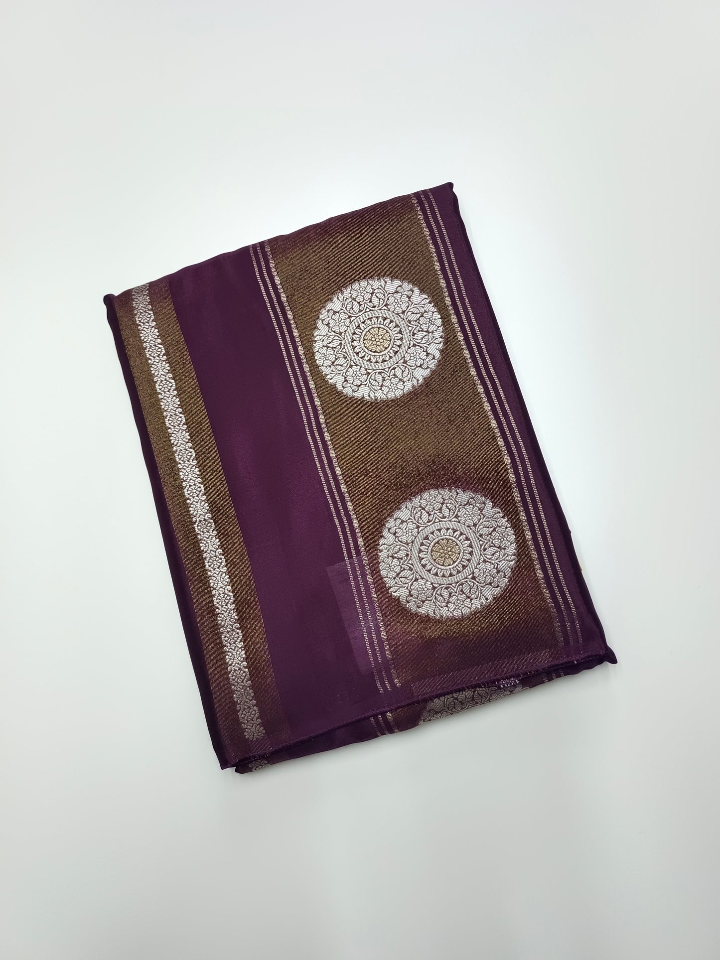 FANCY ORGANZA CREPE SILK SAREE