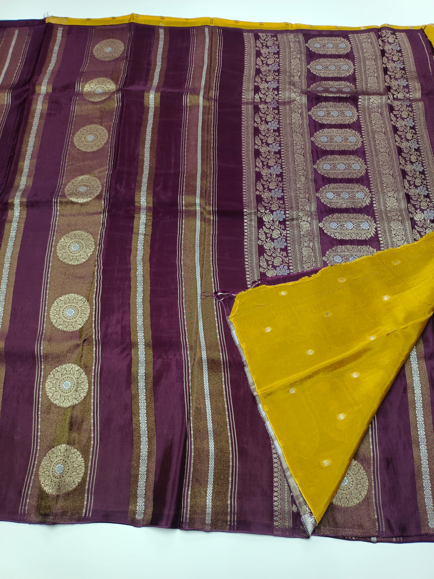 FANCY ORGANZA CREPE SILK SAREE
