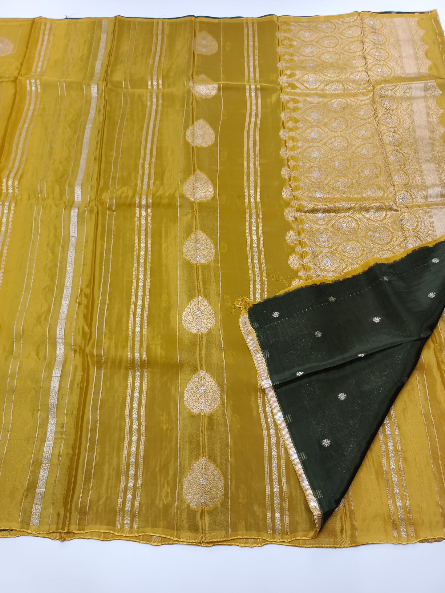 FANCY ORGANZA CREPE SILK SAREE