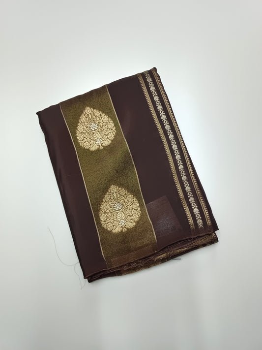 FANCY ORGANZA CREPE SILK SAREE