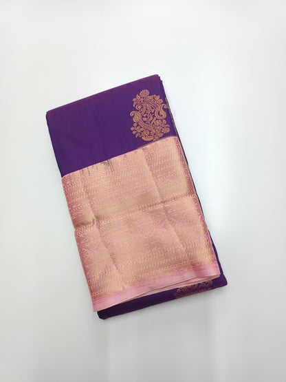 KANCHIPURAM SEMI SILK SAREE