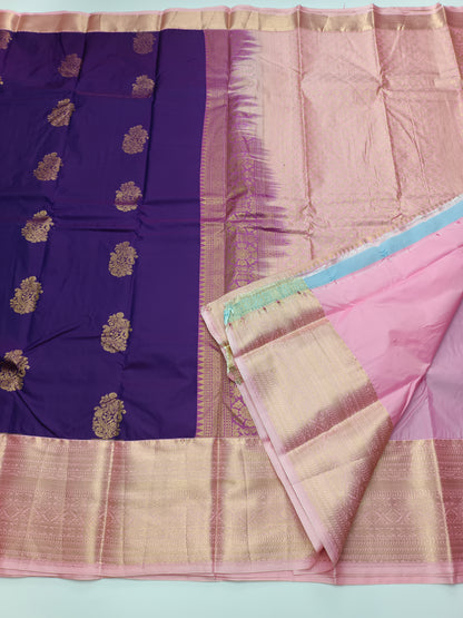 KANCHIPURAM SEMI SILK SAREE