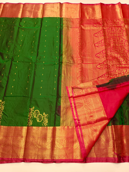 KANCHIPURAM SEMI SILK SAREE