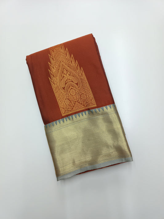 KANCHIPURAM SEMI SILK SAREE