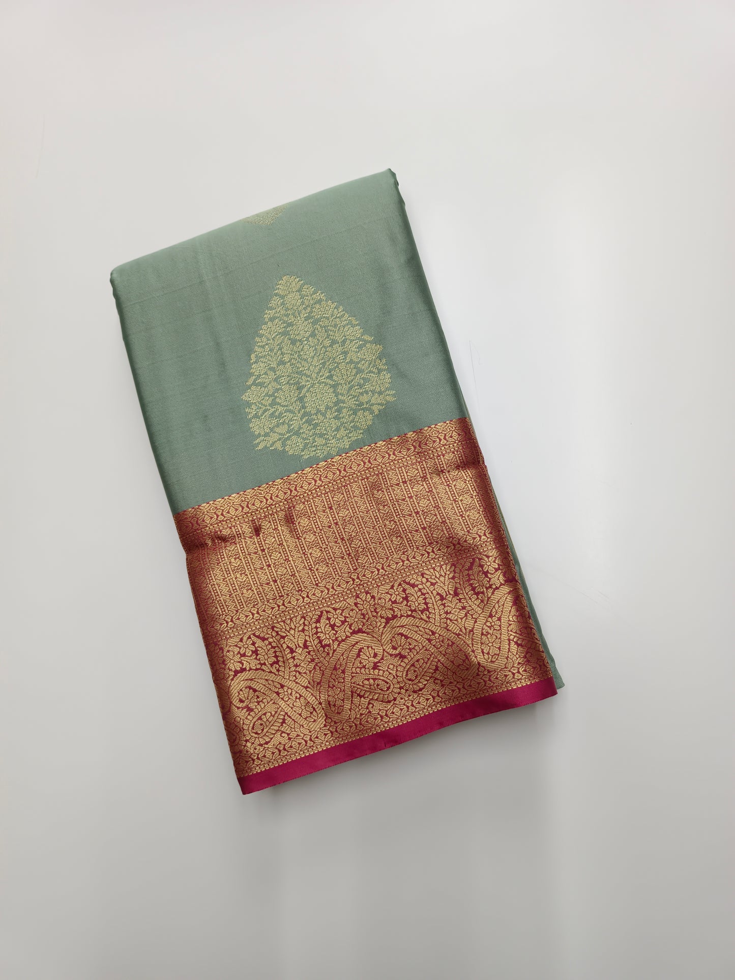 KANCHIPURAM SEMI SILK SAREE