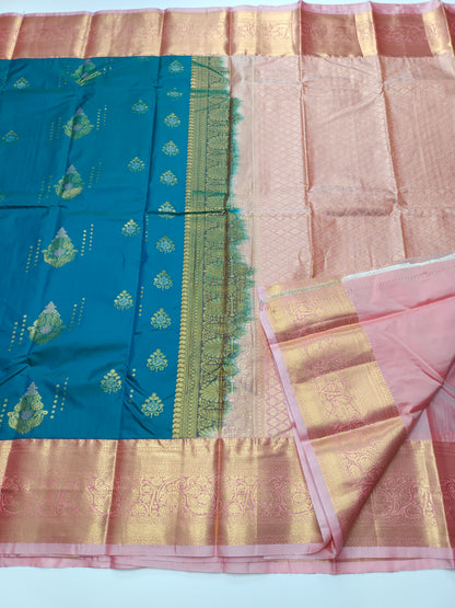 KANCHIPURAM SEMI SILK SAREE