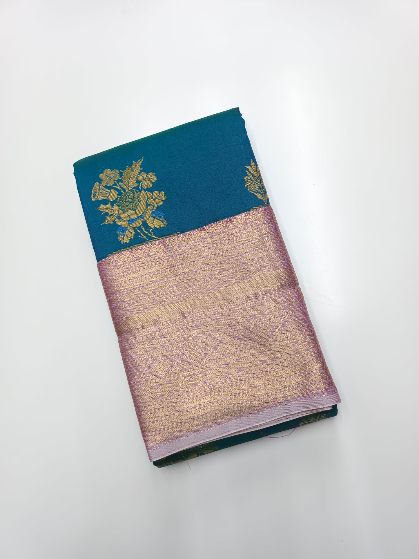 KANCHIPURAM SEMI SILK SAREE