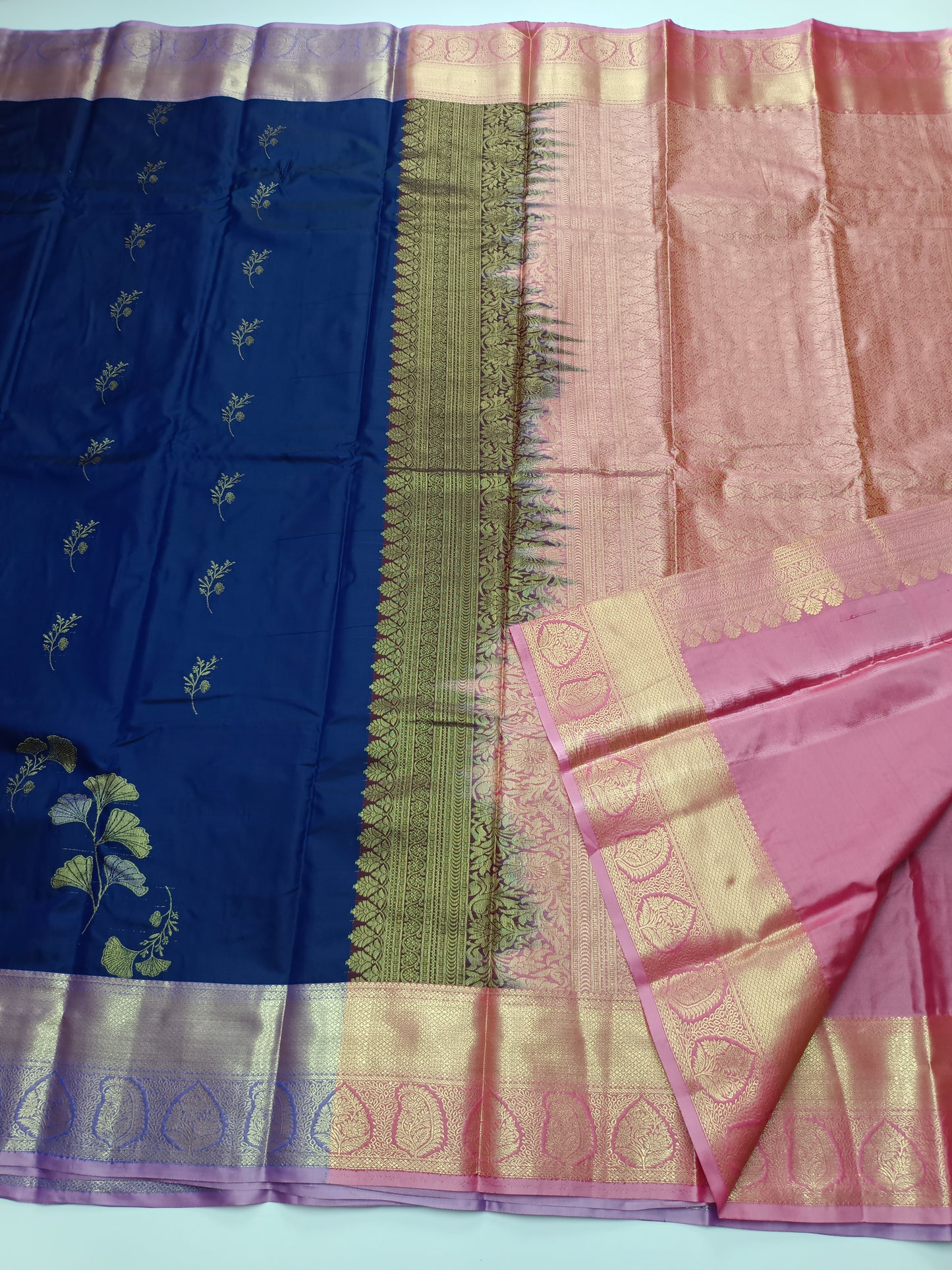KANCHIPURAM SEMI SILK SAREE