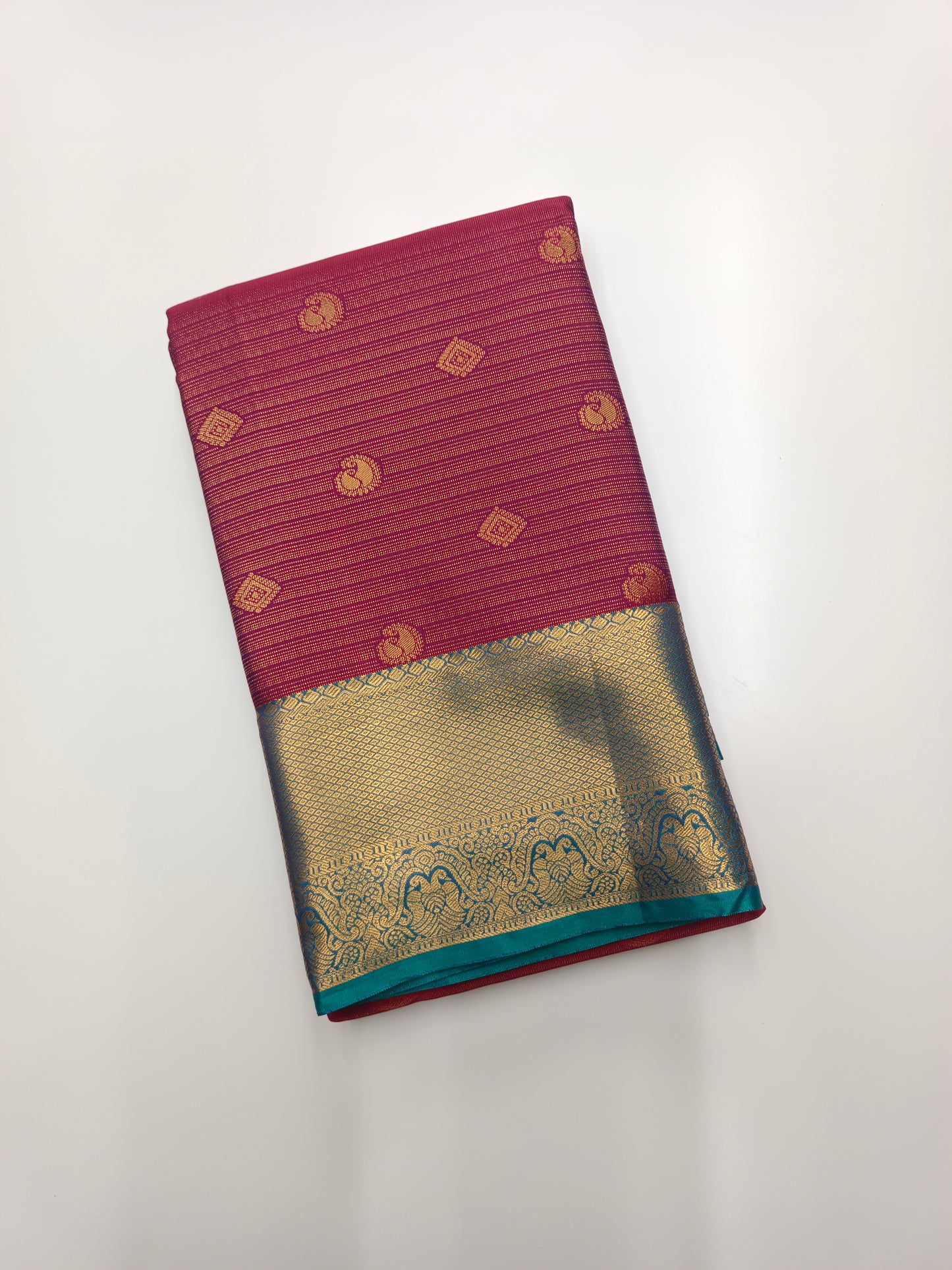KANCHIPURAM SEMI SILK SAREE