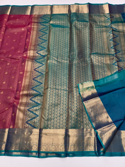 KANCHIPURAM SEMI SILK SAREE