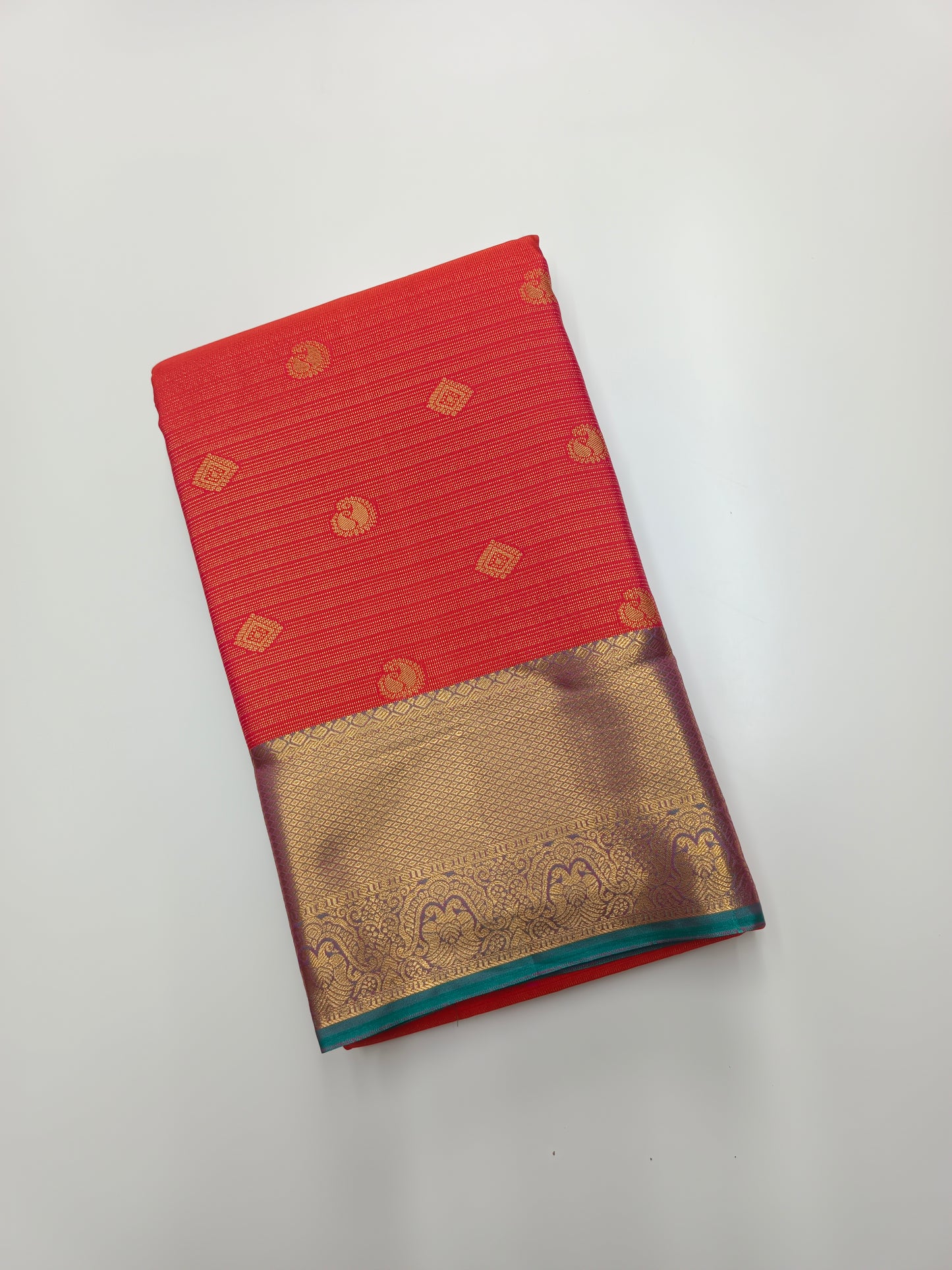 KANCHIPURAM SEMI SILK SAREE